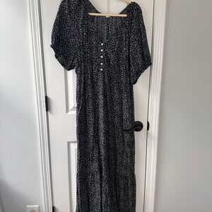 Black Floral Dress